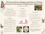 Monitoring Danaus plexippus populations in Oswego County for the presence of Ophryocystis elektroscirrha